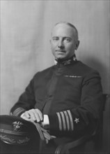 Captain Cyrus Miller, U.S.N., portrait photograph, 1918 Feb. 7. Creator: Arnold Genthe.