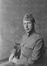 Captain Abram Poole, portrait photograph, 1918 Sept. 2. Creator: Arnold Genthe.