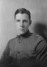 Lieutenant P.L. Romaine, portrait photograph, 1919 Jan. 21. Creator: Arnold Genthe.