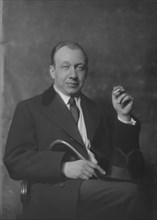 Mr. Ludwig Schwab, portrait photograph, 1919 Mar. 4. Creator: Arnold Genthe.