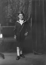 Son of Mrs. Harry Simon, portrait photograph, 1918 May 18. Creator: Arnold Genthe.