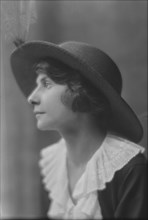 Unidentified woman, portrait photograph, 1918. Creator: Arnold Genthe.