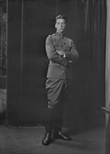 Lieutenant H. Wanger, portrait photograph, 1918 Sept. 20. Creator: Arnold Genthe.