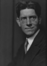 MacKaye, Percy, portrait photograph, 1913. Creator: Arnold Genthe.