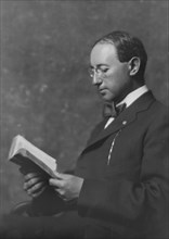 Rasenbach, Abraham S.W., Dr., portrait photograph, 1917 or 1918. Creator: Arnold Genthe.