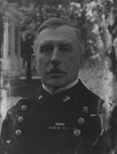 Wood, Leonard M., Major General, portrait photograph, 1916. Creator: Arnold Genthe.