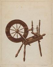 Spinning Wheel, 1935/1942. Creator: Ludmilla Calderon.