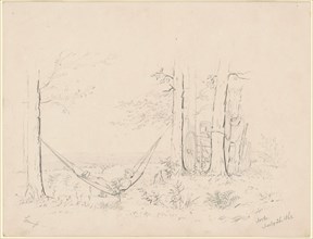Camp, 1862. Creator: James Wells Champney.