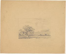 Pastoral Landscape, c. 1840-1850. Creator: James Goodwyn Clonney.