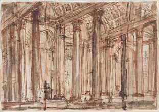 The Portico of the Pantheon, 1750s and early 1760s. Creator: Giovanni Battista Piranesi.