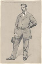 Standing Man, late 19th century. Creator: Robert William Vonnoh.