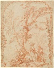 The Gallant Gardener, c. 1711-1712. Creator: Jean-Antoine Watteau.