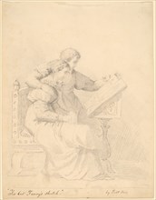 Tis but Fancy's Sketch, 1850s. Creator: Robert Walter Weir.