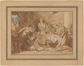 The Adoration of the Shepherds, 1805. Creator: Benjamin West.