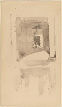 A Doorway in Ajaccio, 1901. Creator: James Abbott McNeill Whistler.