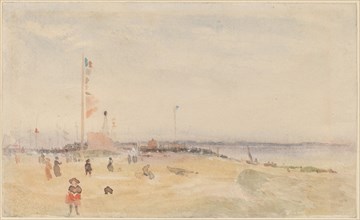 Pourville-sur-Mer. Creator: James Abbott McNeill Whistler.