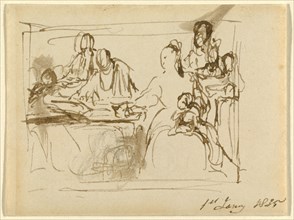 A Family Group, 1835. Creator: David Wilkie.