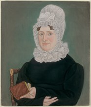 Portrait of a Woman with a Lace Cap, c. 1823. Creator: Micah Williams.