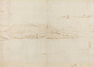 Lago Maggiore, c. 1700. Creator: Gaspar van Wittell.