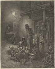 London. A Pilgrimage, 1872. Creators: Gustave Doré, Blanchard Jerrold.