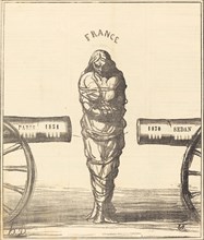 Histoire d'un règne, 1870. Creator: Honore Daumier.