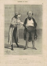 L'ancien négociant, 19th century. Creator: Honore Daumier.