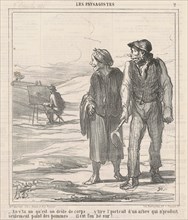 En v'la un qu'est un drole de corps ..., 19th century. Creator: Honore Daumier.