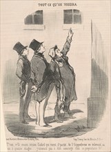 T'nez, v'là encore m'sieu Godard..., 1852. Creator: Honore Daumier.