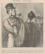 Mossieu ... je suis ce mari aux dépens duquel, 19th century. Creator: Honore Daumier.