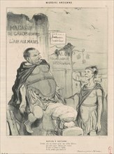 Marius à Carthage, 19th century. Creator: Honore Daumier.