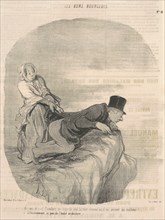 Au nom du ciel, Théodore ne regarde pas ..., 1846. Creator: Honore Daumier.
