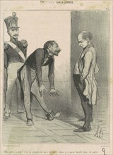 Ma patrie, a moi?..., 19th century. Creator: Honore Daumier.