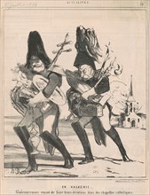 En valachie, 19th century. Creator: Honore Daumier.