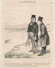 N'ayez pas d'inquiètoude ..., 19th century. Creator: Honore Daumier.