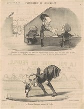 Monsieur le sténographe ..., 19th century. Creator: Honore Daumier.