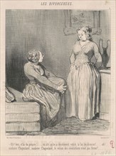 Eh! Ben, v'la du propre! ... on dit ..., 19th century. Creator: Honore Daumier.