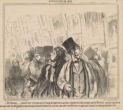Ma femme ..., comme nous n'aurions pas ..., 19th century. Creator: Honore Daumier.