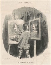 Un français peint par lui-même, 19th century. Creator: Honore Daumier.