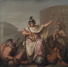Rome as Ruler of the World, 1784. Creator: Nicolai Abraham Abildgaard.