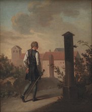 The Journey of Niels Klim to the World Underground, 1785-1786. Creator: Nicolai Abraham Abildgaard.