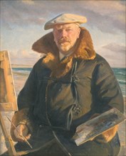 Self-Portrait, 1902. Creator: Michael Peter Ancher.