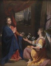 The Annunciation, 1550-1612. Creator: Federico Barocci.