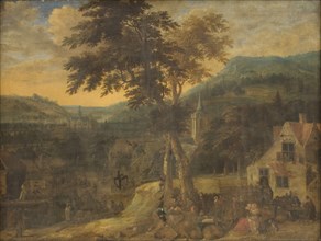 A Village Celebration, 1651-1684. Creator: Gerrit van Battem.