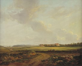 View of Engelholm at Præsto in Zealand, 1816. Creator: Johan Christian Dahl.