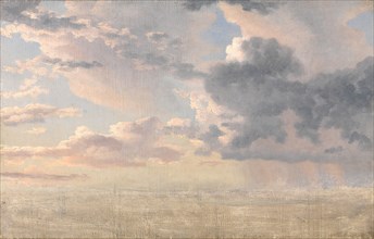 Study of Clouds over the Sound, 1826. Creator: CW Eckersberg.
