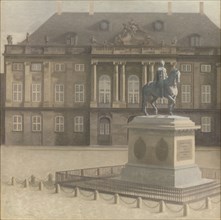 Amalienborg Square, Copenhagen, 1896. Creator: Vilhelm Hammershøi.