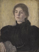 Thora Bendix, née Anne Victoria Sundberg, 1896. Creator: Vilhelm Hammershøi.