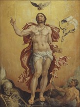Christ victoring over Sin and Death, 1513-1574. Creator: Maerten van Heemskerck.