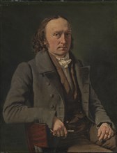 Self-Portrait, 1836. Creator: Christian Albrecht Jensen.