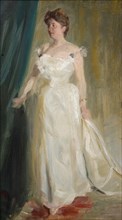 Portrait af Countess Lillie Suzanne Raben-Levetzau, 1899. Creator: Peder Severin Kroyer.